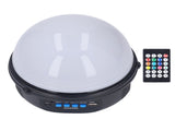 LED Bluetooth Star Light with Speaker USB RGB Music Remote Projection Lamp for Home Bar Decoration V1294-YM0714-3119210314711