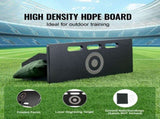 Soccerer Board, 32"X12" Portable Soccer Wall with 2 Angles, Foldable HDPE Kickback V952-ZQHDBHDPEL32Z6HCXV0