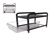 Cup Storage Organizer Shelf 2 Tier Pull Out Countertop Organizer Multifunctional Desktop Storage V1294-YM0710-3117230264111