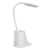 LED Table Lamp USB Rechargeable 3 Color Temperatures Touch Control Desk Lamp with Pen Holder for V1294-YM0901-3119250034711