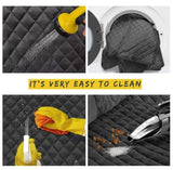 Waterproof Dog Seat Cover with View Mesh and Scratch Prevent Antislip for Trucks ,Cars and SUV V178-14896