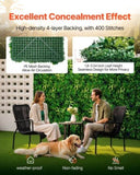 Artificial Grass Wall Panels, 12 PCS 20 x 20 inch, 3D Combination Greenery Boxwood Panel for Indoor V952-PJSRZZWQ12PC0AI8JV0