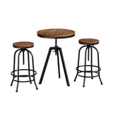 Artiss Bar Table Stools Set Dining Desk Industrial Kitchen Chairs Cafe Pub BA-TAB-CHR-SET-V17