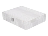 White Artificial Leather Multilayer Jewelry Box Portable Packaging Box for Collecting V1294-YM0721-3115210031011