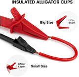 KAIWEETS 23PCS Multimeter Leads Kit with Replaceable Precision Probes Set and Alligator Clips, V413-KET05
