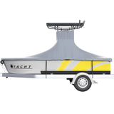 T-Top Boat Cover, Fit for 22'-24' Boat, Heavy Duty 600D Marine Grade Oxford Hard Top Cover, UV V952-XDPCGT2224116P1TVV0