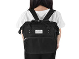 Backpack Multifunctional Foldable Large Capacity Baby Diaper Storage Bag for TravelBlack V1294-YM0523-3117210159811