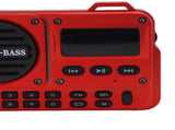 Emergency Radio Bluetooth Speaker Bluetooth 5.4 USB Portable FM Radio for Indoor Outdoor Travel V1294-YM0901-3115250071811