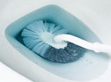 4 Pieces Toilet Bowl Brush Set Punch Free Wall Mounted Toilet Brush Holder with 3 Brush for Bathroom V1294-YM0521-3117230080912