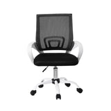 Artiss Office Chair Mesh Computer Gaming Desk Chairs Work Study Mid Back OCHAIR-L-2004-WH