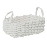 Cotton Rope Storage Basket Hand Knitting Nordic Style Desktop Storage Organizer for Key Snacks V1294-YM0626-3117220295111