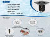 Upgraded 3 in 1 Bathroom & Kitchen Sink Drain Strainer V1258-DP02-C-817