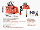 3-in-1 Electric Hoist Winch, 500 kg Capacity, 1500W Portable Electric Power Winch, 7.6 m Lifting V952-SGGKBXSDDHLSXE8ZG001V3