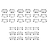 30PCS Cooking Round Cake Ring Mold, Stainless Steel Muffin Tart Rings, Metal Molds Double Rolled V1192-AZ-W-22696