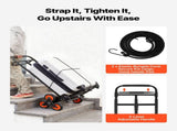 Stair Climbing Cart, 100 kg Stair-Climbing Capacity, Heavy-Duty Folding Trolley Cart with V952-ZXTCSPLCLSKH7RCTY001V0