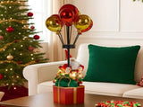 Christabelle 60cm LED Christmas Santa Claus with Balloons & Lights Ornament Decoration 112_NK103