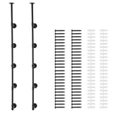 VEVOR Industrial Pipe Shelf 5 Tier 2PCS 11.8in W Wall-Mount Planks NOT Included V952-JSGZWJYGWMBHDL9HWV0