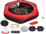 Starter Kit with Chicken Playpen Brooder Box with Tent Waterer Feeder Bundles V1192-AZ-W-24983