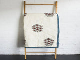 Gulbahar Bedspread Coverlet Summer Light Quilt - Ruby V563-0039