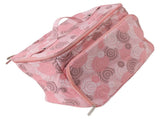 Knitting Bag Pink Oxford Cloth DIY Multifunctional Portable Crochet Holder Bag with Dividers for V1294-YM0706-3117230171111