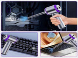 Portable Wireless Vacuum Cleaner 20000PA Vacuum 4-In-1 Vacuum Hand-Held - Purple - Size Brush - less V1106-769-87705-PUR-BRUSH
