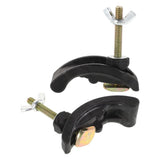 Accuracy Plate Clamp Black Plastic Iron for Engraving Machine Versatile Accessory 8Pcs V1369-AZ3-W-17364