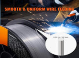 Flux Core Welding Wire, E71T-GS 0.030-inch 10LBS, Gasless Mild Steel MIG Welding Wire with Low V952-YXHSJMIGE71TGOMMLV0