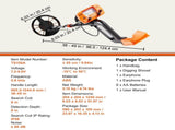 Metal Detector for Adults & Kids, 8", Professional Adjustable Higher Accuracy Gold Detector, IP68 V952-ZZSJSTCQY82109C07V0
