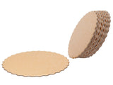 10PCS Double Sided Pattern Round Cake Boards Reusable Cake Trays for Wedding Birthday Party V1294-YM0721-3118210037113