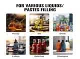 Pneumatic Paste Liquid Filling Machine, 5-50ml Bottle Filler, Bottle Filling Machine, Stainless V952-LSGYTGZJQD56YVZDOV0