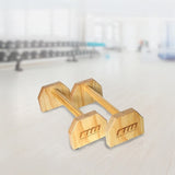 Wooden Parallette Bars Push Up & Dip Workouts V63-822501