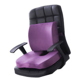 Seat Cushion Lumbar Support Set Polyester Comfortable Chair Cushion for Office Home Flannelette Set V1294-YM0716-3116220009014