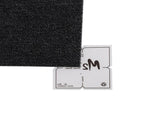 Marlow 20x Carpet Tiles 5m2 Box Heavy Black FR2017-20PC-BK