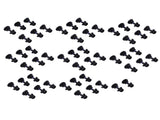50Pcs Double Nozzle Sprinkler G1/2 Male Thread 360 Degree Rotating Water Sprayer for Garden Lawn V1294-YM0901-3111210177811