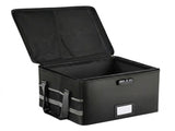 CARLA HOME Fireproof Document Box with Lock - Collapsible Black - Glass Fiber - Reflective Strip LSB-36525
