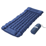 Weisshorn Self Inflating Mattress Camping Sleeping Mat Air Bed Single Pillow Bag CAMP-C-MAT-INF-BEE-S-BL