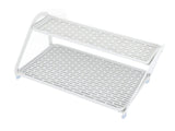 Cup Organizer Rack Double Layer Space Saving Removable Tray Cup Drying Rack for Home Bevel V1294-YM0901-3118230310112