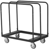 Drywall Cart, 1500 LBS Panel Dolly Cart with 36.02" x 24.02" Deck and 5" Swivel Wheels, Heavy-Duty V952-BLTCSGS00000TGDDOV0