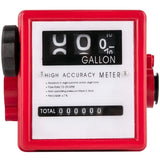 VEVOR Mechanical Fuel Meter 20 GPM Fuel Flow Meter 3-Digital Batch Display Fuel Transfer Meter 2.54 V952-JXRYB20GPM3L00001V0