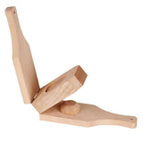 Wooden Plantain Press Light Brown for Authentic Caribbean Cooking V1366-AZ2-W-25070