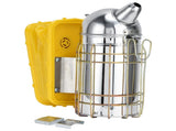 Pointed Beehive Smoker with Heat Protection Board Stainless Steel Bee Smoker for Bee House V1294-YM0523-3111210388211