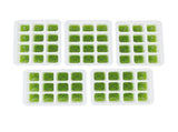 5 Pcs Plant Starting Tray Silicone Reusable Pop Out Cells Indoor Plant Germination Tray for V1294-YM0901-3111250039511