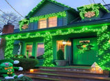 Solar String Lights Outdoor, 2 Pack LED Solar Outdoor Lights Solar Fairy Lights with 8 Lighting V1107-124-87116-GRN3