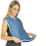 4 Pack Unisex Adult Bibs for Elderly Women Men Waterproof Bib for Eating Adjustable and Washable V1369-AZ3-W-18859
