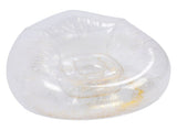 Inflatable Chair Comfortable Relaxing Transparent Ergonomic Space Saving PVC Blow Up Couch Chair V1294-YM0901-3116240034611