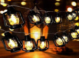 Camping LED String Lights, Ambient Tent Canopy Paraffin Lamp Decor V1263-JX-5083