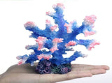 Aquarium Coral Ornament, Polyresin Coral Decor for Fish Tank Decoration Aquarium Landscape Vivid V1192-AZ-W-11580