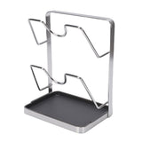 Countertop Pot Lid Holder Stainless Steel Cutting Board Organizer Pot Pan Lids Rack for Kitchen 2 V1294-YM0901-3118250191311