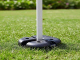 4pcs Outdoor Canopy Tent Leg Weights Anchor Stand Heavy Duty Gazebo Discs Base V63-836371