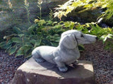 Dachshund Weiner Dog Doorstop Statue Garden Decor Resin Crafts Home Outdoor Animal V1366-AZ2-W-16405